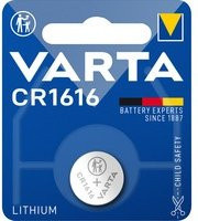 Varta CR1616 Lithium Knopfzelle 3V mit 55 mAh in Silber - Bild 1