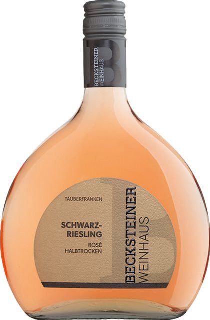 Becksteiner Winzer Schwarzriesling Roséwein, Baden, 2024, halbtrocken, 0,75 l - Bild 1