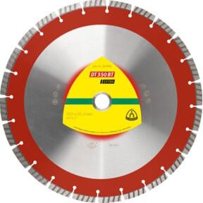 Klingspor Diamanttrennscheibe DT 350 BT Standard Turbo in Silber, Durchmesser: 350 mm - Bild 1