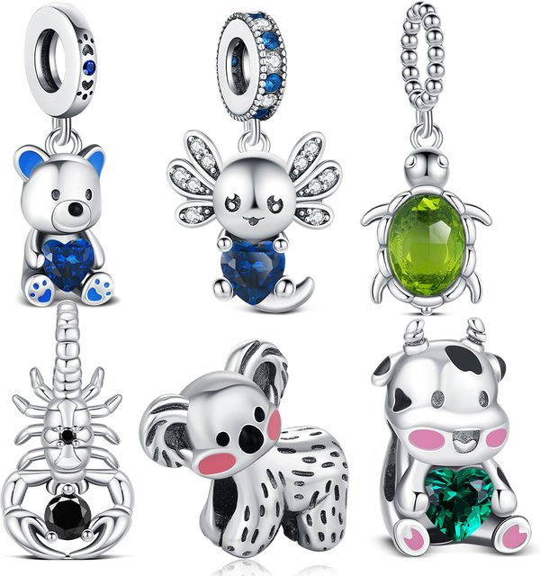 Charms Insekten-Anhänger, 925 Silber, Damen - Bild 1