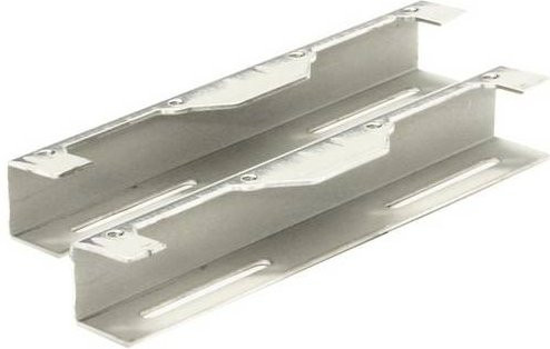 Delock 18105 Festplatten-Einbaurahmen von 3,5 Zoll auf 2,5 Zoll in Silber - Bild 1