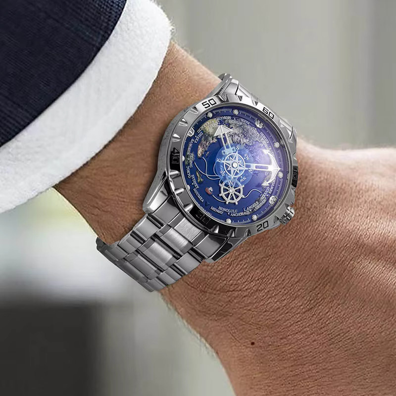 GLENAW Design Armbanduhr, Automatik, Edelstahl, Herren - Bild 5