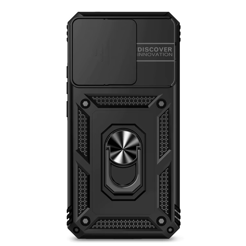 Schutzhülle mit Magnetring für Xiaomi 15T Pro 5G in Schwarz - Bild 3