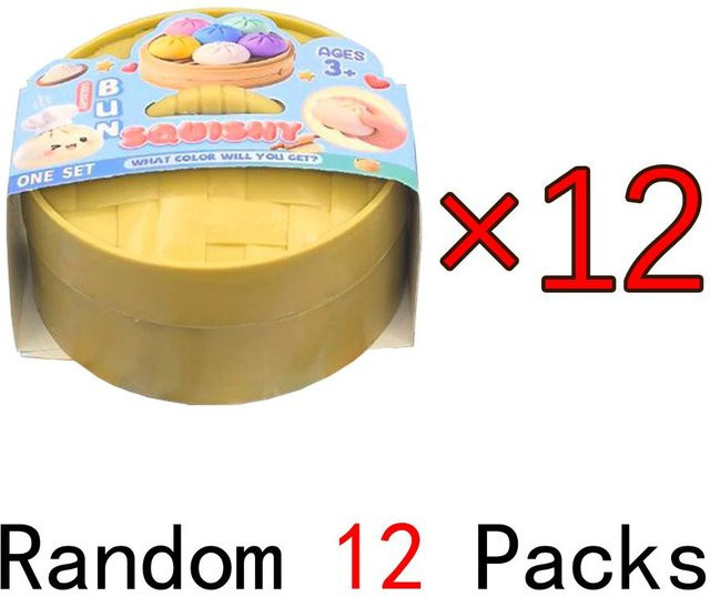 Yiran toy 1, Bunte Teigtaschen-Quetschbälle, Stressbälle, Wiederverwendbar - Bild 1