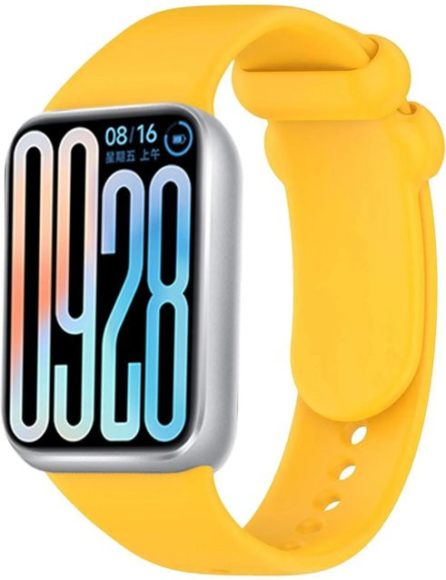 Uhrenarmband Silikon, Xiaomi Redmi Watch 4 5 Sport, Gelb, Unisex - Bild 1