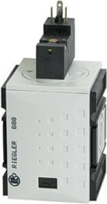 Riegler 3/2-Wegeventil FUTURA elektrisch betätigt 24 V DC BG 4 G 3/4 weiß - Bild 1