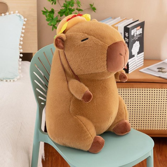 Joyful toys Kapibara Plüschtier, Stoffpuppe, 45cm - Bild 1