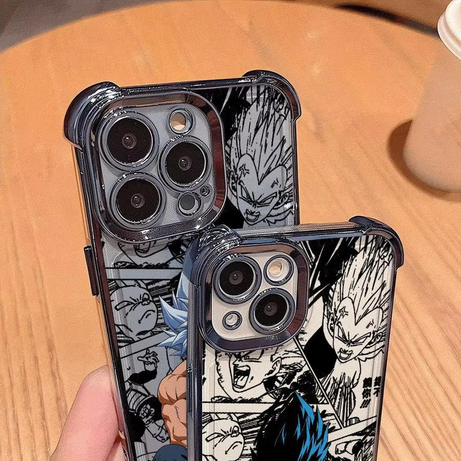 Dragon Ball Super Soft Phone Cover Hülle für iPhone 11 12 13 14 15 16 17 Pro Max Plus Multicolor - Bild 3