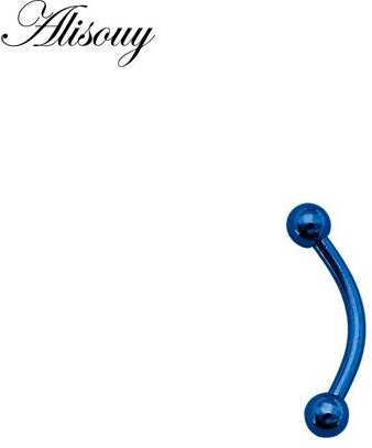Alisouy Lippenring, Edelstahl, Silber, Unisex - Bild 1