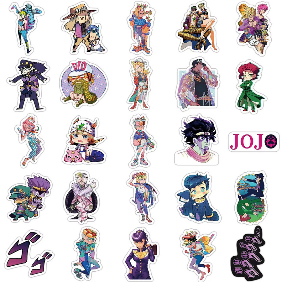 Bandai JoJo Bizarre Adventure Aufkleber, Bunt / Mehrfarbig - Bild 3
