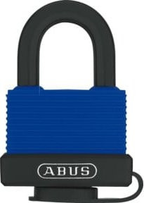 ABUS Vorhangschloss Aqua Safe 70IB/45 aus Messing in Gold und Blau - Bild 1