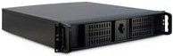 Inter-Tech Servergehäuse 2U-2098-SK in Schwarz mit Mini-ITX Unterstützung und USB-A Anschlüssen - Bild 1