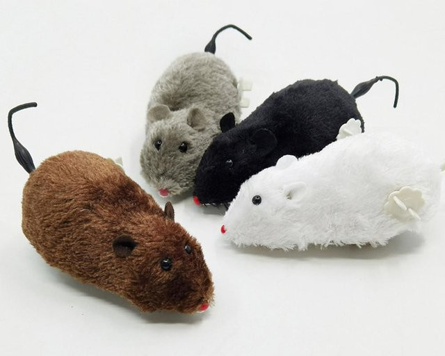 A Family Of Home Textiles Maus-Katzen-Spielzeug, Plüsch-Katzen-Spielzeuge in Mäuseform, interaktive dekorative Katzen-Jagd-Spielzeuge, Kätzchen-Stofftier - Bild 1