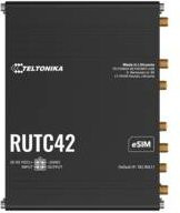 Teltonika RUTC42 Dual-eSIM LTE und 5G Router mit WiFi 6 und Dual-Band in Schwarz - Bild 1