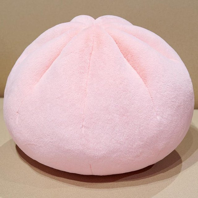 Yiran Toy Plüschkissen in Brötchenform, buntes Rundkissen aus Polyester, Durchmesser: 20 cm - Bild 1