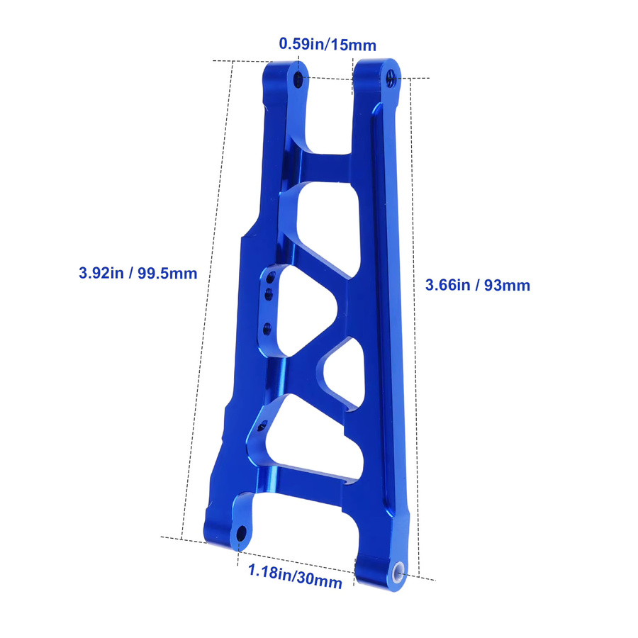 HobbyPark Aluminium-Aufhängungsarme vorne und hinten, 4er-Pack - Bild 2