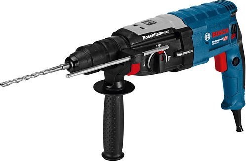 Bosch Professional Bohrhammer GBH 2-28 F SDS Plus mit 880 W und 4000 U/min in Schwarz und Blau - Bild 2