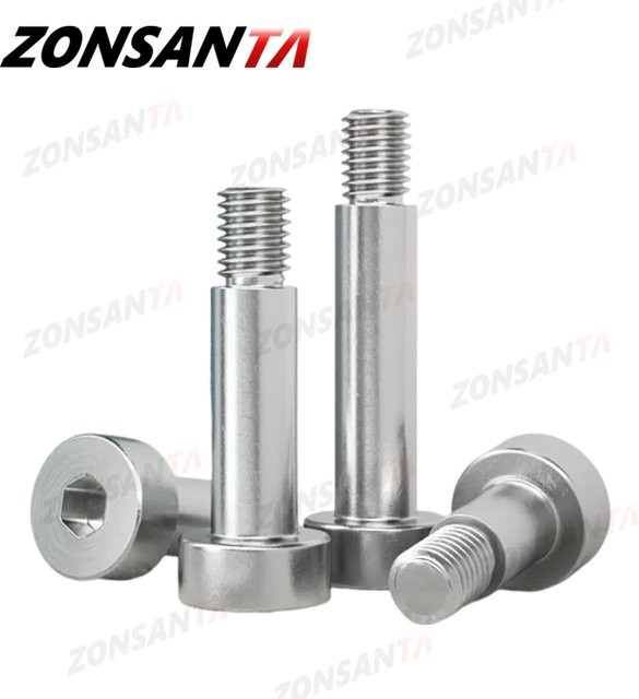 ZONSANTA Innensechskantschrauben aus Edelstahl 304 A2-70, Lagerschrauben und Rollenschrauben in Silber, M2 bis M12 - Bild 1