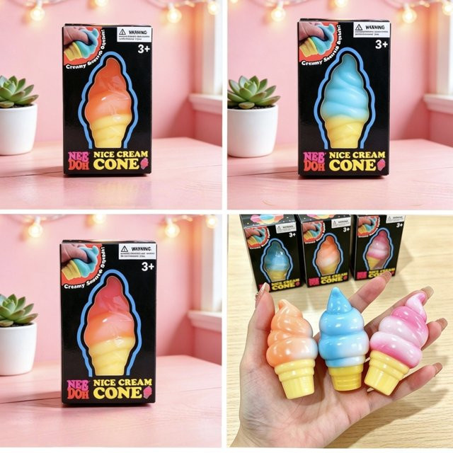 NeeDoh Schylling Eiscreme-Überraschungsbox, Spielzeug - Bild 1
