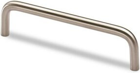 Möbelgriff Hettich Asopus VA in Silber gebürstet aus Edelstahl, Breite: 224 mm, Tiefe: 10 mm - Bild 1