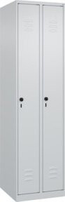 C+P Spind Classic PLUS Spind mit 2 Abteilen in Grau, H x B x T: 185 x 50 x 50 cm - Bild 1