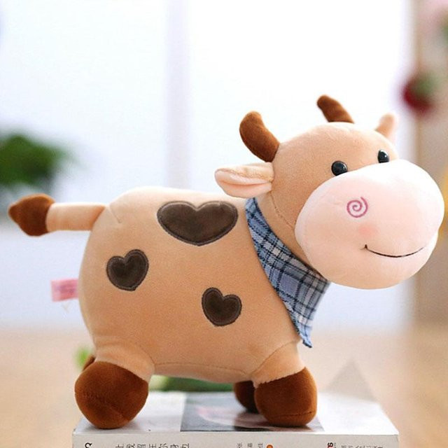 Yiran toy Kuh Puppe, Plüschtier, Bunt / Mehrfarbig - Bild 1