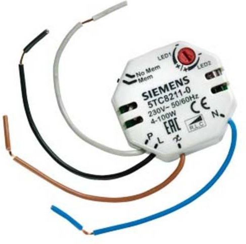 Siemens Unterputz Dimmer in Weiß - Bild 1