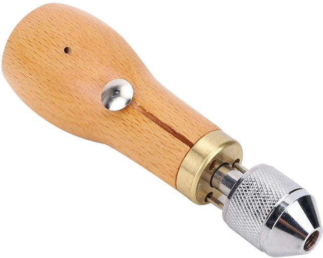 AW Lock Stitch Awl Leder-Nähwerkzeug für DIY-Projekte in Beige - Bild 1