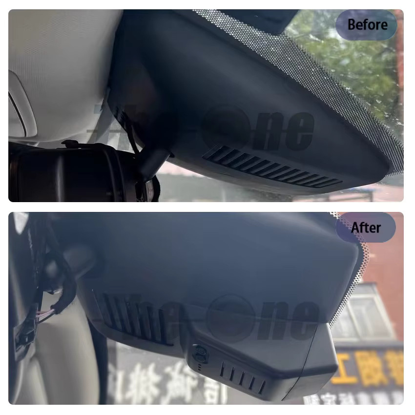 HESHECAM 4K HD Dash Cam mit WIFI für Mazda CX-5 und CX-4 (2017-2024), Linkslenker, Schwarz - Bild 1