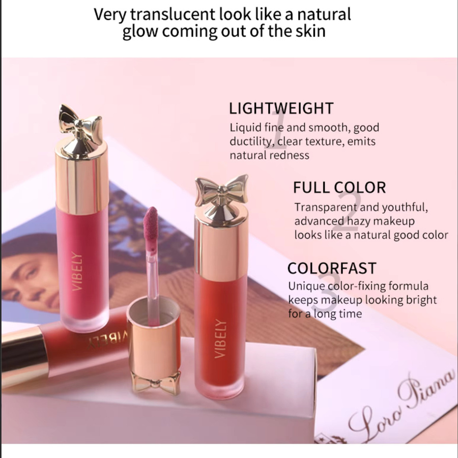 VIBELY Liquid Blush, Nude, Matt, Creme - Bild 2