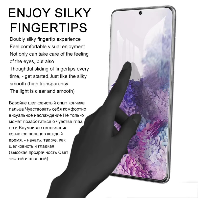 4er-Pack Hydrogel Displayschutzfolie für Samsung Galaxy S24 S23 S22 S21 S20 Ultra Plus Note 20 A54 A53 A52 A51 in Transparent - Bild 6
