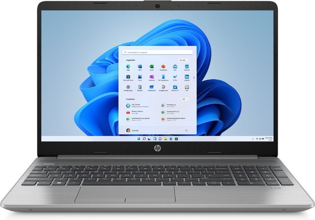 HP Notebook Silber mit 15,6 Zoll Full HD Display, Intel Prozessor, 8 GB RAM, 256 GB SSD und Windows 11 - Bild 1