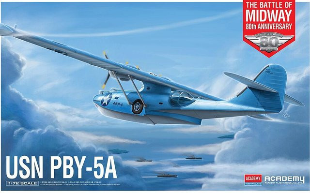 Academy USN Pby-5A Schlacht um Midway, Modellfahrzeug, 1:72 - Bild 1