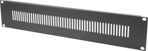 Omnitronic Frontplatte ZL-19 in Schwarz, 2 HE - Bild 1