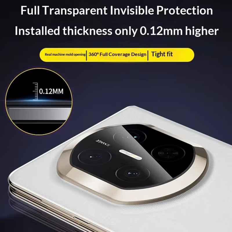 Huawei Mate X7 Kamera Objektiv Schutz Glas Transparent - Bild 5
