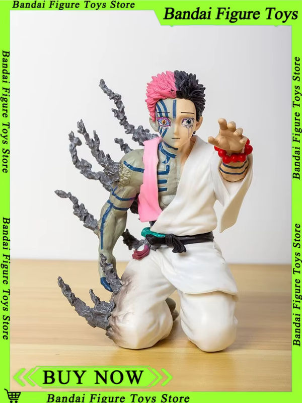 Bandai Dämon Slayer Anime Figur Akaza Hakuji aus PVC, mehrfarbig, Höhe: 13 cm - Bild 5