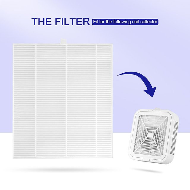 foreverlily Ersatz-Nagelfilter für 120W Nagelstaubabsauger, Unisex - Bild 1