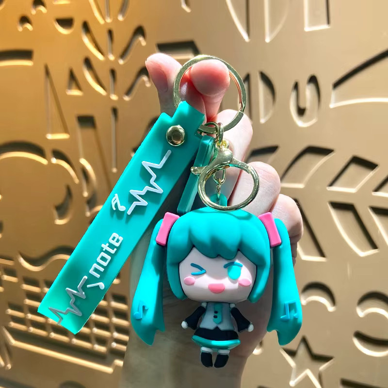 Hatsune Miku Cartoon Schlüsselanhänger, Anime-Figur - Bild 2