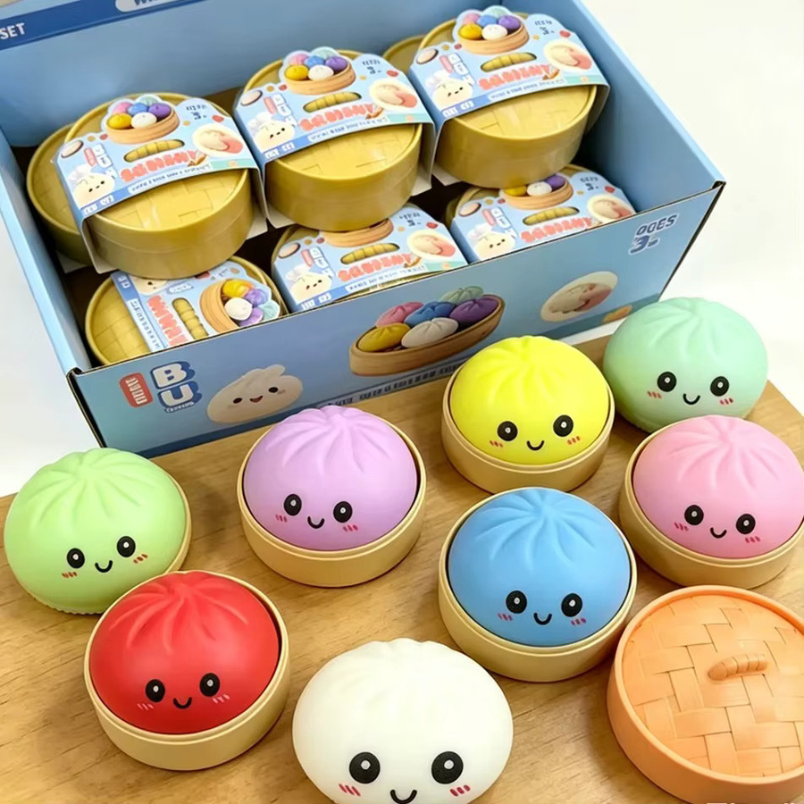 Schylling Anti-Stress-Druckspielzeug Dumpling, mit langsamem Aufstieg - Bild 2