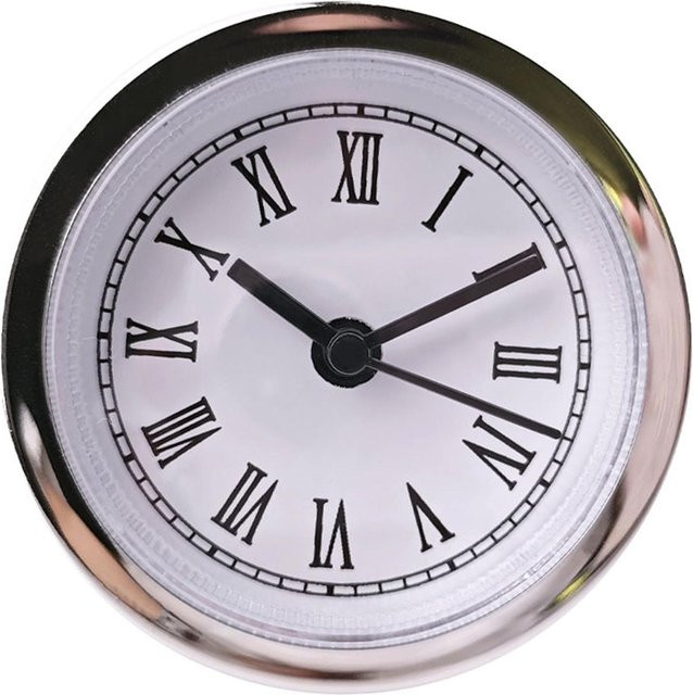 Pretty life Quarzuhrwerkeinsatz, 60 mm, silber, rund, Unisex - Bild 1