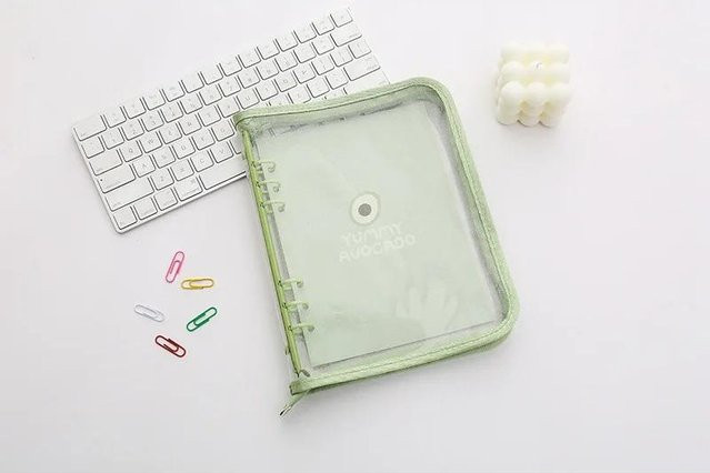 Love Home Garden Journal Agenda Notebook und Binder Organizer in Grün (A5/A6) - Bild 1
