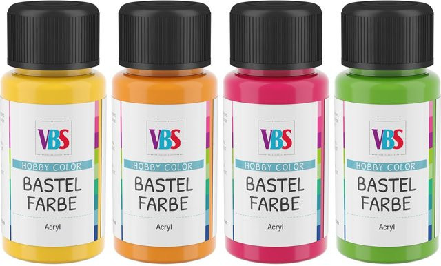 VBS Bastelfarben-Set Blooming Spring Bunt / Mehrfarbig - Bild 1