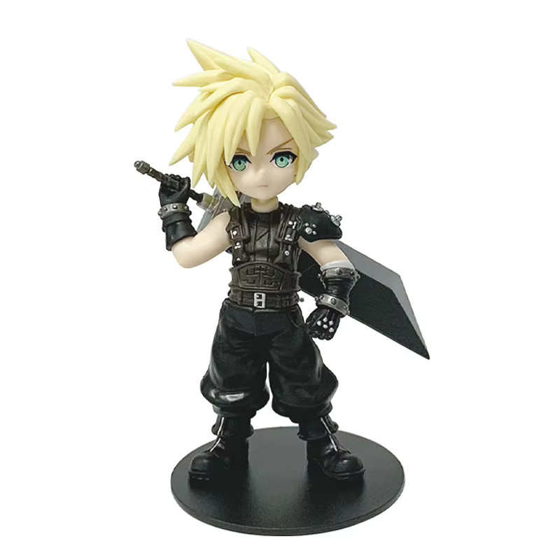 Bandai Anime Cloud Strife Tifa Lockhart Aerith Gainsborough Zack Fair Figur Modell, PVC, Einzelfigur - Bild 2