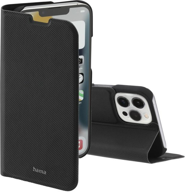 Slim Pro Booklet für Apple iPhone 14 Pro Max, Schwarz - Bild 1