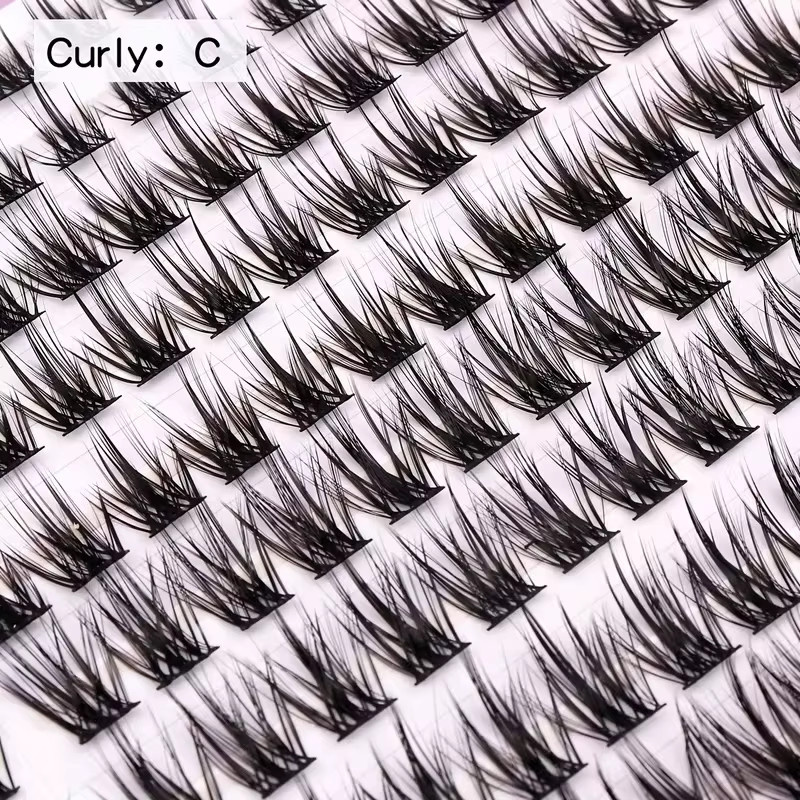 LIMEIKAI DIY Wimpernverlängerungsset, 240 Wimpernbüschel, 10-16mm, Unisex - Bild 3