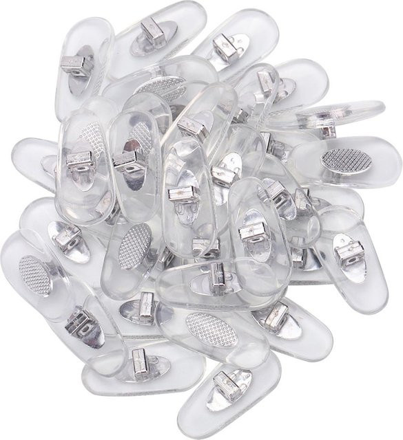 Neoglint Nasenpads, 20 Paar, grau, transparent - Bild 1