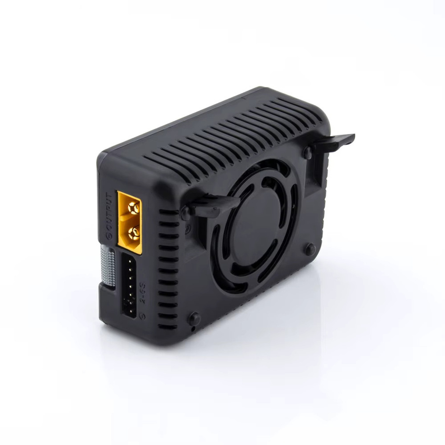 ToolkitRC M7 DC Balance Ladegerät und Entlader mit 200W 10A für 1-6S Lipo Batterien, Servo Checker und ESC Tester in Schwarz - Bild 2