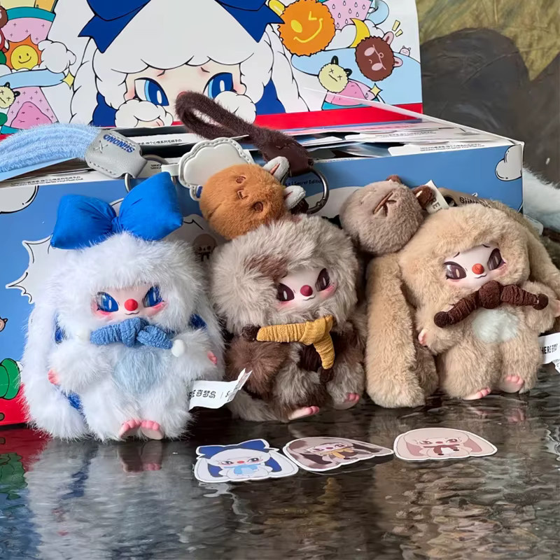 Siinono Mood On Serie Blind Box Überraschungspuppe, Vinyl-Plüsch, Anime-Figur, Taschenanhänger - Bild 3