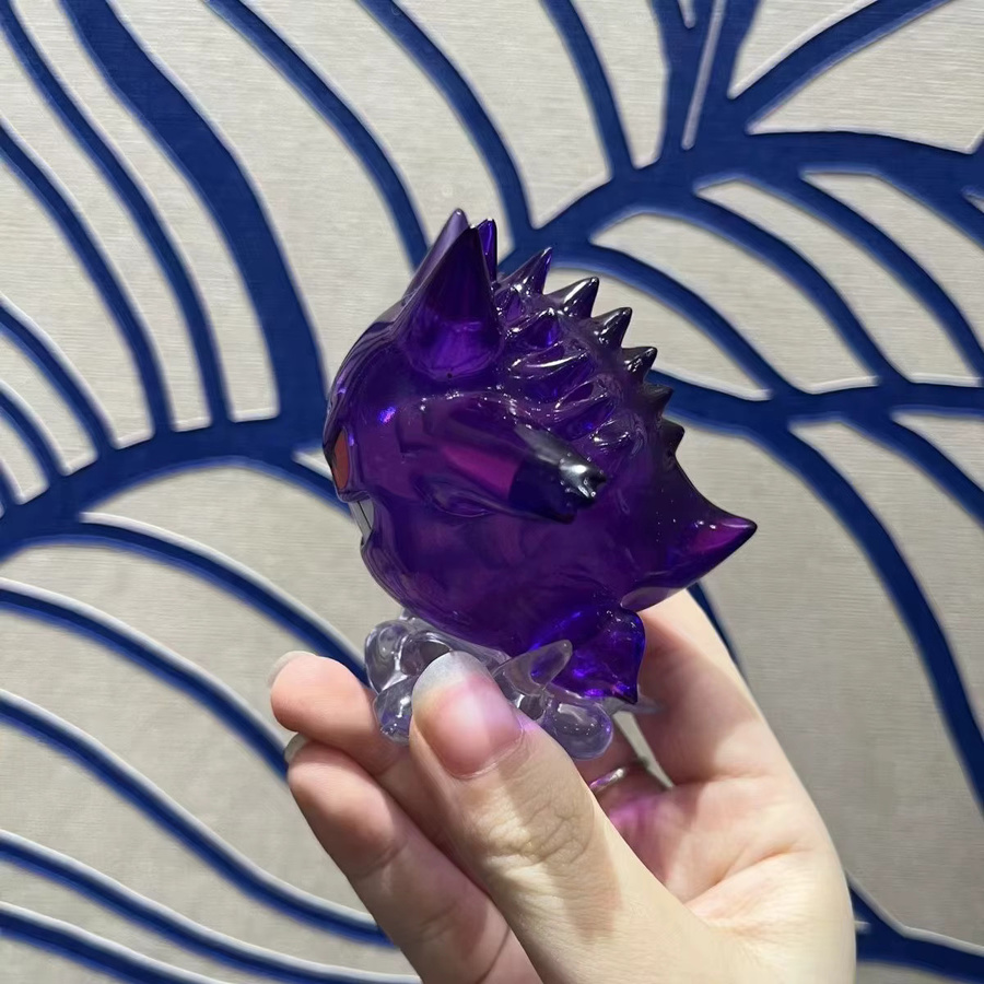 Potdemiel Pokémon Snorlax Gengar, Actionfigur, transparent, lila - Bild 2