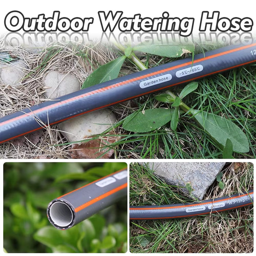 MUCIAKIE Garten PVC Autowaschschlauch 1/2 Zoll mit Anti-UV-Schutz für die flexible Bewässerung von Rasen und Pflanzen - Bild 6